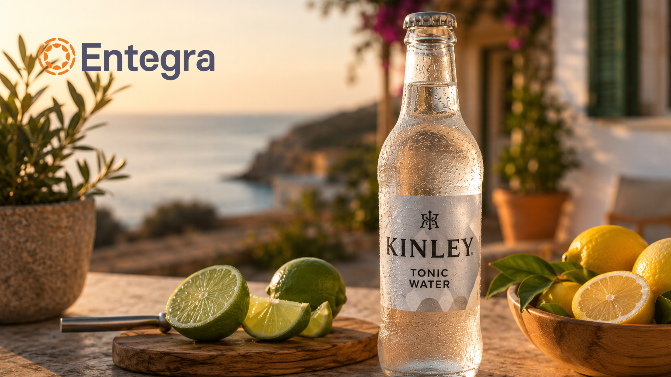 bevande estive kinley tonic water fornito da entegra